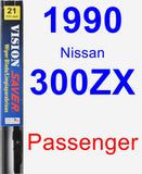 Passenger Wiper Blade for 1990 Nissan 300ZX - Vision Saver