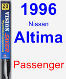 Passenger Wiper Blade for 1996 Nissan Altima - Vision Saver