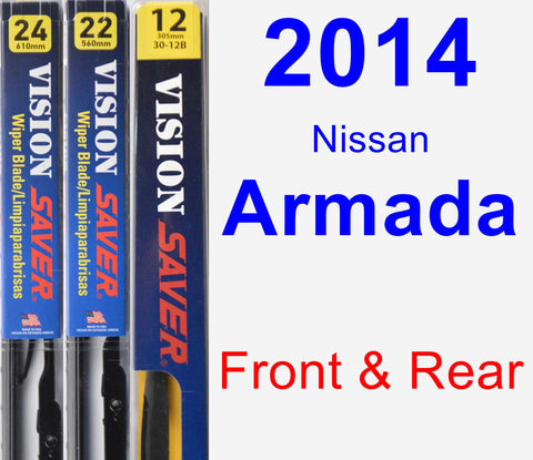 2014 Nissan Armada Wiper Blade by Saver Vision Saver