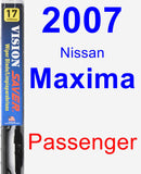 Passenger Wiper Blade for 2007 Nissan Maxima - Vision Saver