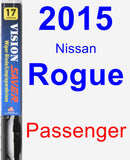 Passenger Wiper Blade for 2015 Nissan Rogue - Vision Saver