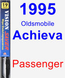 Passenger Wiper Blade for 1995 Oldsmobile Achieva - Vision Saver