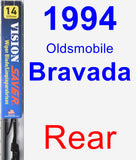 Rear Wiper Blade for 1994 Oldsmobile Bravada - Vision Saver