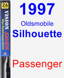 Passenger Wiper Blade for 1997 Oldsmobile Silhouette - Vision Saver