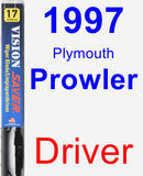 Driver Wiper Blade for 1997 Plymouth Prowler - Vision Saver