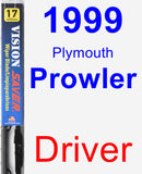 Driver Wiper Blade for 1999 Plymouth Prowler - Vision Saver