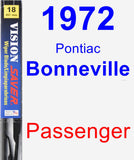 Passenger Wiper Blade for 1972 Pontiac Bonneville - Vision Saver