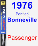 Passenger Wiper Blade for 1976 Pontiac Bonneville - Vision Saver