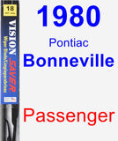 Passenger Wiper Blade for 1980 Pontiac Bonneville - Vision Saver