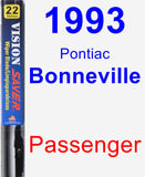 Passenger Wiper Blade for 1993 Pontiac Bonneville - Vision Saver