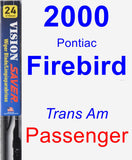Passenger Wiper Blade for 2000 Pontiac Firebird - Vision Saver