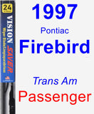 Passenger Wiper Blade for 1997 Pontiac Firebird - Vision Saver