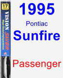 Passenger Wiper Blade for 1995 Pontiac Sunfire - Vision Saver