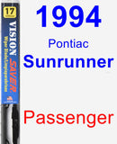 Passenger Wiper Blade for 1994 Pontiac Sunrunner - Vision Saver