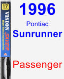 Passenger Wiper Blade for 1996 Pontiac Sunrunner - Vision Saver