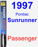 Passenger Wiper Blade for 1997 Pontiac Sunrunner - Vision Saver