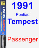 Passenger Wiper Blade for 1991 Pontiac Tempest - Vision Saver