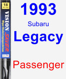 Passenger Wiper Blade for 1993 Subaru Legacy - Vision Saver