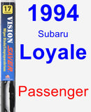 Passenger Wiper Blade for 1994 Subaru Loyale - Vision Saver