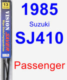 Passenger Wiper Blade for 1985 Suzuki SJ410 - Vision Saver