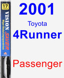 Passenger Wiper Blade for 2001 Toyota 4Runner - Vision Saver