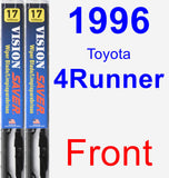 Front Wiper Blade Pack for 1996 Toyota 4Runner - Vision Saver