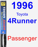 Passenger Wiper Blade for 1996 Toyota 4Runner - Vision Saver
