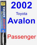 Passenger Wiper Blade for 2002 Toyota Avalon - Vision Saver