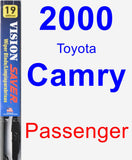 Passenger Wiper Blade for 2000 Toyota Camry - Vision Saver