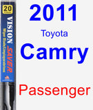 Passenger Wiper Blade for 2011 Toyota Camry - Vision Saver