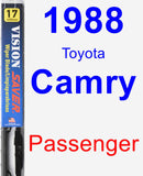 Passenger Wiper Blade for 1988 Toyota Camry - Vision Saver