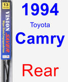 Rear Wiper Blade for 1994 Toyota Camry - Vision Saver