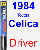 Driver Wiper Blade for 1984 Toyota Celica - Vision Saver