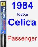 Passenger Wiper Blade for 1984 Toyota Celica - Vision Saver