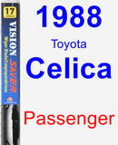 Passenger Wiper Blade for 1988 Toyota Celica - Vision Saver