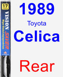 Rear Wiper Blade for 1989 Toyota Celica - Vision Saver