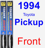 Front Wiper Blade Pack for 1994 Toyota Pickup - Vision Saver