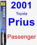 Passenger Wiper Blade for 2001 Toyota Prius - Vision Saver