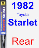 Rear Wiper Blade for 1982 Toyota Starlet - Vision Saver