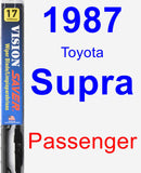 Passenger Wiper Blade for 1987 Toyota Supra - Vision Saver