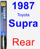 Rear Wiper Blade for 1987 Toyota Supra - Vision Saver