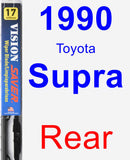 Rear Wiper Blade for 1990 Toyota Supra - Vision Saver