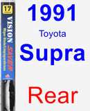 Rear Wiper Blade for 1991 Toyota Supra - Vision Saver