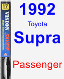 Passenger Wiper Blade for 1992 Toyota Supra - Vision Saver