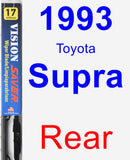 Rear Wiper Blade for 1993 Toyota Supra - Vision Saver