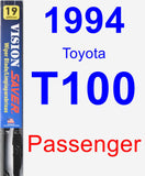 Passenger Wiper Blade for 1994 Toyota T100 - Vision Saver