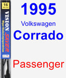 Passenger Wiper Blade for 1995 Volkswagen Corrado - Vision Saver