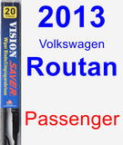 Passenger Wiper Blade for 2013 Volkswagen Routan - Vision Saver