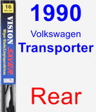 Rear Wiper Blade for 1990 Volkswagen Transporter - Vision Saver