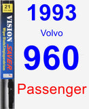 Passenger Wiper Blade for 1993 Volvo 960 - Vision Saver